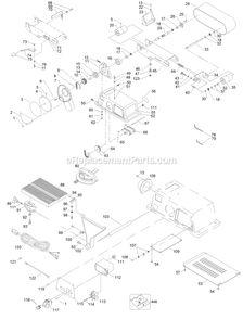 Page A Diagram and Parts List for BDSA100 Type 1 Black and Decker Sander Grinder